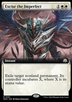 Excise the Imperfect⁣ - Commander: March of the Machine: Extras⁣ (Rare)⁣ [101]