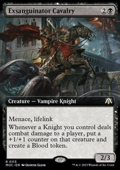 Exsanguinator Cavalry - Commander: March of the Machine: Extras (Rare) [XMOC-113]