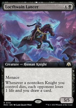 Locthwain Lancer⁣ - Commander: March of the Machine: Extras⁣ (Rare)⁣ [114]