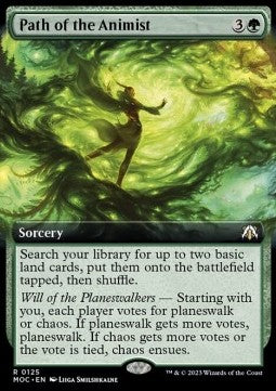Path of the Animist⁣ - Commander: March of the Machine: Extras⁣ (Rare)⁣ [125]