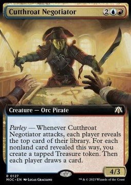 Cutthroat Negotiator⁣ - Commander: March of the Machine: Extras⁣ (Rare)⁣ [127]