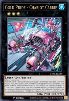 Gold Pride - Chariot Carrier (V.1 - Ultra Rare)⁣ - Cyberstorm Access⁣ (Ultra Rare)⁣ [088]