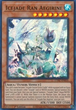 Icejade Ran Aegirine⁣ - Cyberstorm Access⁣ (Ultra Rare)⁣ [010]