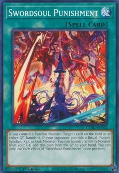 Swordsoul Punishment⁣ - Cyberstorm Access⁣ (Common)⁣ [052]