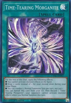 Time-Tearing Morganite⁣ - Cyberstorm Access⁣ (Super Rare)⁣ [067]