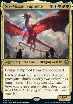 Niv-Mizzet, Supreme⁣ - March of the Machine: The Aftermath⁣ (Rare)⁣ [40]