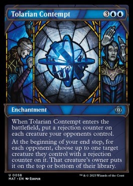 Tolarian Contempt (V.1)⁣ - March of the Machine: The Aftermath: Extras⁣ (Uncommon)⁣ [58]