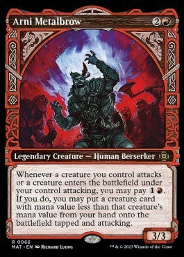 Arni Metalbrow (V.1)⁣ - March of the Machine: The Aftermath: Extras⁣ (Rare)⁣ [66]