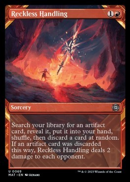 Reckless Handling (V.1)⁣ - March of the Machine: The Aftermath: Extras⁣ (Uncommon)⁣ [69]