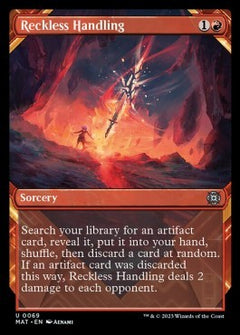 Reckless Handling (V.1)⁣ - March of the Machine: The Aftermath: Extras⁣ (Uncommon)⁣ [69]