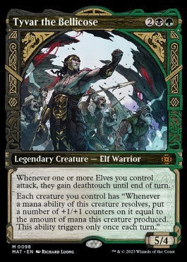 Tyvar the Bellicose (V.1)⁣ - March of the Machine: The Aftermath: Extras⁣ (Mythic)⁣ [98]