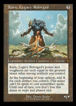 Karn, Legacy Reforged (V.1)⁣ - March of the Machine: The Aftermath: Extras⁣ (Mythic)⁣ [99]