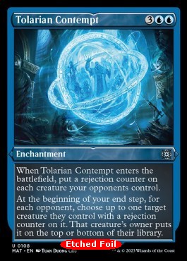 Tolarian Contempt (V.2)⁣ - March of the Machine: The Aftermath: Extras⁣ (Uncommon)⁣ [108]