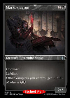 Markov Baron (V.2)⁣ - March of the Machine: The Aftermath: Extras⁣ (Uncommon)⁣ [114]