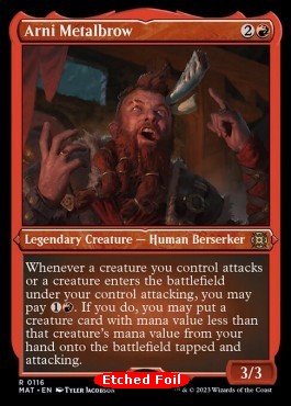 Arni Metalbrow (V.2)⁣ - March of the Machine: The Aftermath: Extras⁣ (Rare)⁣ [116]