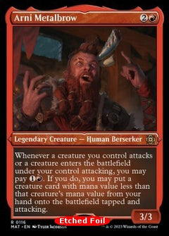 Arni Metalbrow (V.2)⁣ - March of the Machine: The Aftermath: Extras⁣ (Rare)⁣ [116]
