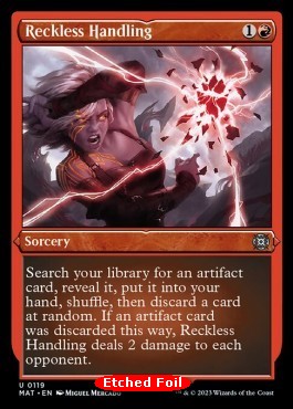 Reckless Handling (V.2)⁣ - March of the Machine: The Aftermath: Extras⁣ (Uncommon)⁣ [119]