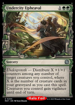 Undercity Upheaval (V.3)⁣ - March of the Machine: The Aftermath: Extras⁣ (Uncommon)⁣ [205]