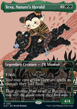 Yeva, Nature's Herald⁣ - Secret Lair Drop Series: Spring Superdrop 2023⁣ (Rare)⁣ [1284]