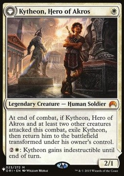 Kytheon, Hero of Akros // Gideon, Battle-Forged - Secret Lair Commander Deck: From Cute to Brute (Mythic) [SLCFCB-23]