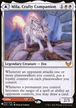 Mila, Crafty Companion // Lukka, Wayward Bonder - Secret Lair Commander Deck: From Cute to Brute (Mythic) [SLCFCB-153]