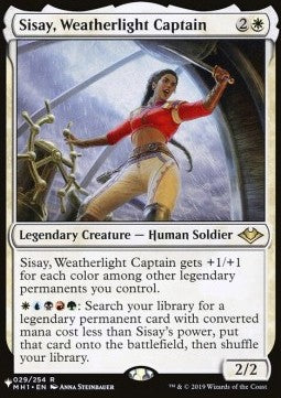 Sisay, Weatherlight Captain - Secret Lair Commander Deck: From Cute to Brute (Rare) [SLCFCB-29]
