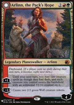 Arlinn, the Pack's Hope // Arlinn, the Moon's Fury - Secret Lair Commander Deck: From Cute to Brute (Mythic) [SLCFCB-211]