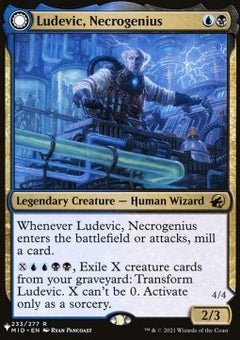 Ludevic, Necrogenius // Olag, Ludevic's Hubris⁣ - Secret Lair Commander Deck: From Cute to Brute⁣ (Rare)⁣ [233]