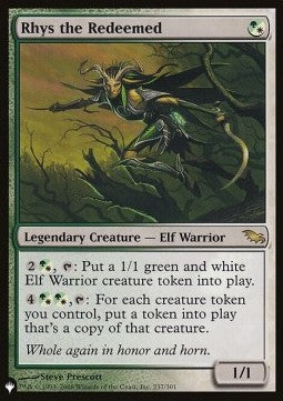 Rhys the Redeemed - Secret Lair Commander Deck: From Cute to Brute (Rare) [SLCFCB-237]