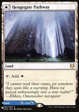 Hengegate Pathway // Mistgate Pathway - Secret Lair Commander Deck: From Cute to Brute (Rare) [SLCFCB-260]