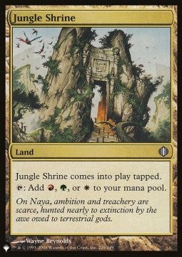 Jungle Shrine⁣ - Secret Lair Commander Deck: From Cute to Brute⁣ (Uncommon)⁣ [226]