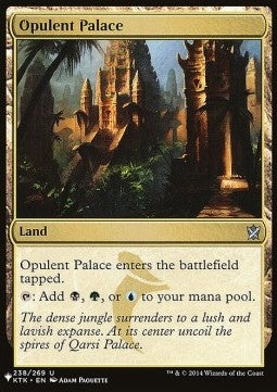 Opulent Palace⁣ - Secret Lair Commander Deck: From Cute to Brute⁣ (Uncommon)⁣ [238]