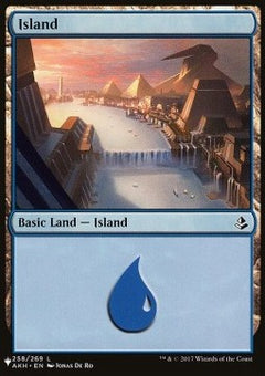 Island⁣ - Secret Lair Commander Deck: From Cute to Brute⁣ (Land)⁣ [258]