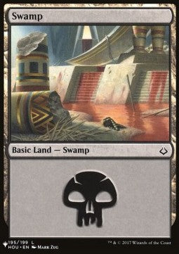 Swamp⁣ - Secret Lair Commander Deck: From Cute to Brute⁣ (Land)⁣ [195]