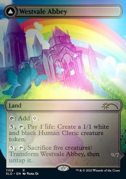 Westvale Abbey / Ormendahl, Profane Prince (V.1) - Secret Lair Commander Deck: From Cute to Brute (Rare) [SLCFCB-1159]