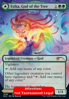 Esika, God of the Tree // The Prismatic Bridge (V.2) - Secret Lair Commander Deck: From Cute to Brute (Mythic) [SLCFCB-1208]