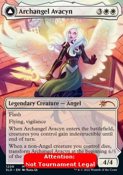 Archangel Avacyn / Avacyn, the Purifier (V.2) - Secret Lair Commander Deck: From Cute to Brute (Mythic) [SLCFCB-1209]
