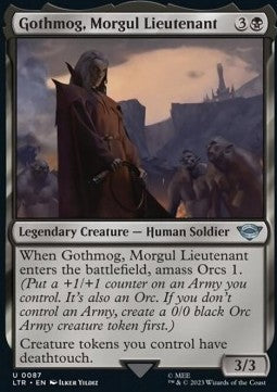Gothmog, Morgul Lieutenant⁣ - The Lord of the Rings: Tales of Middle-earth⁣ (Uncommon)⁣ [87]