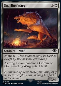 Snarling Warg⁣ - The Lord of the Rings: Tales of Middle-earth⁣ (Common)⁣ [109]