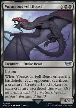 Voracious Fell Beast⁣ - The Lord of the Rings: Tales of Middle-earth⁣ (Uncommon)⁣ [113]