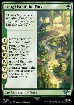 Long List of the Ents⁣ - The Lord of the Rings: Tales of Middle-earth⁣ (Uncommon)⁣ [174]