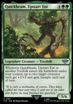 Quickbeam, Upstart Ent⁣ - The Lord of the Rings: Tales of Middle-earth⁣ (Uncommon)⁣ [183]