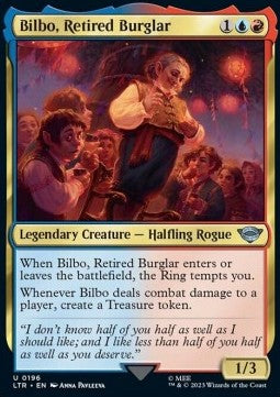 Bilbo, Retired Burglar⁣ - The Lord of the Rings: Tales of Middle-earth⁣ (Uncommon)⁣ [196]