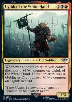 Uglúk of the White Hand⁣ - The Lord of the Rings: Tales of Middle-earth⁣ (Uncommon)⁣ [235]