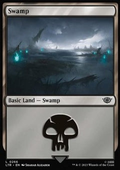 Swamp (V.1)⁣ - The Lord of the Rings: Tales of Middle-earth⁣ (Land)⁣ [266]