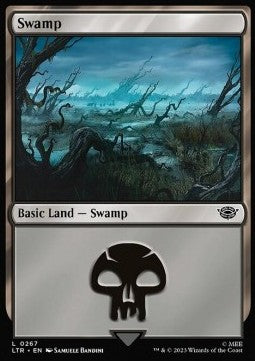 Swamp (V.2)⁣ - The Lord of the Rings: Tales of Middle-earth⁣ (Land)⁣ [267]