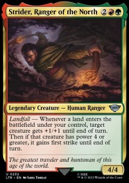 Strider, Ranger of the North⁣ - The Lord of the Rings: Tales of Middle-earth⁣ (Uncommon)⁣ [232]