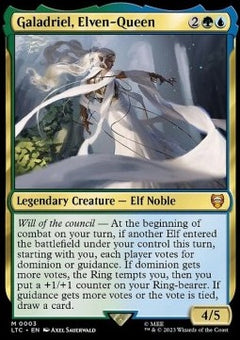 Galadriel, Elven-Queen⁣ - Commander: The Lord of the Rings: Tales of Middle-earth⁣ (Mythic)⁣ [3]