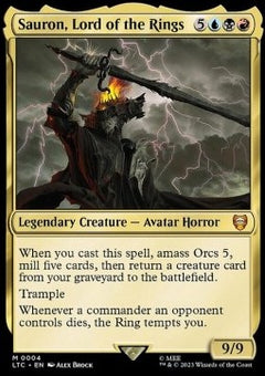 Sauron, Lord of the Rings⁣ - Commander: The Lord of the Rings: Tales of Middle-earth⁣ (Mythic)⁣ [4]