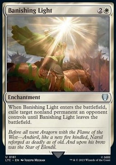 Banishing Light⁣ - Commander: The Lord of the Rings: Tales of Middle-earth⁣ (Uncommon)⁣ [161]